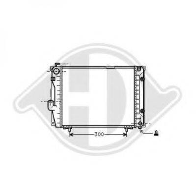 DIEDERICHS 8501226 Радіатор, охолодження двигуна