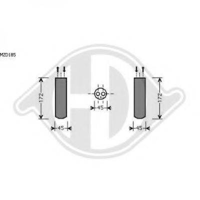 DIEDERICHS 8561803 Осушувач, кондиціонер