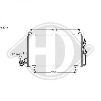 DIEDERICHS 8584600 Конденсатор, кондиціонер