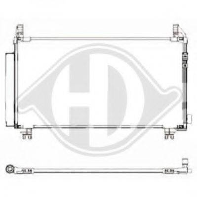 DIEDERICHS 8660603 Конденсатор, кондиціонер