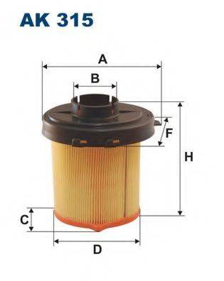 FILTRON AK315 Повітряний фільтр