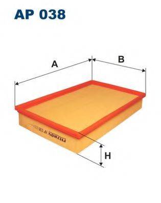 FILTRON AP038 Повітряний фільтр