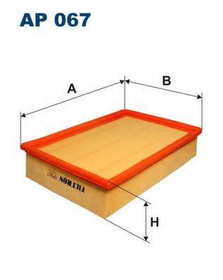FILTRON AP067 Повітряний фільтр