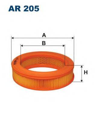 FILTRON AR205 Повітряний фільтр