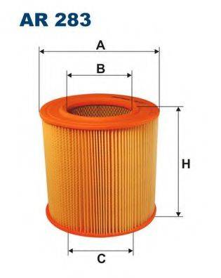 FILTRON AR283 Повітряний фільтр