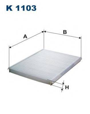 FILTRON K1103 Фільтр, повітря у внутрішньому просторі