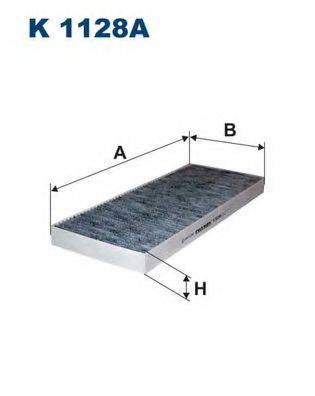 FILTRON K1128A Фільтр, повітря у внутрішньому просторі