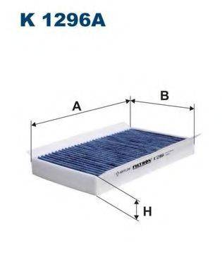 FILTRON K1296A Фільтр, повітря у внутрішньому просторі