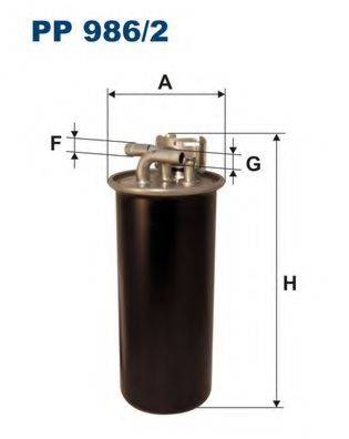 FILTRON PP9862 Паливний фільтр