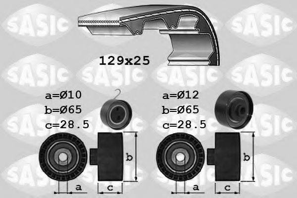 SASIC 1756063 Комплект ременя ГРМ