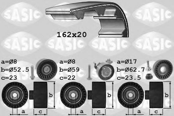 SASIC 1756064 Комплект ременя ГРМ