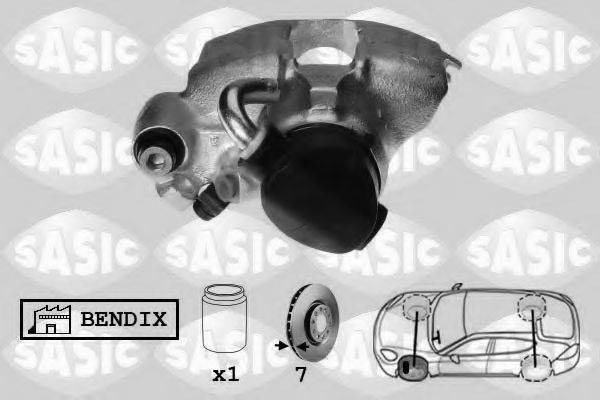 SASIC SCA0056 Гальмівний супорт