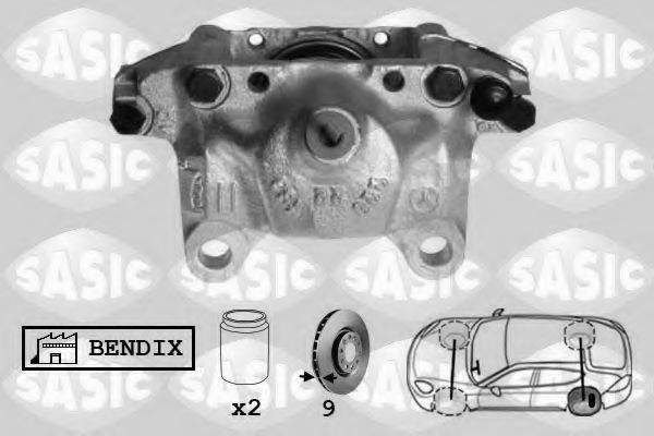 SASIC SCA6084 Гальмівний супорт