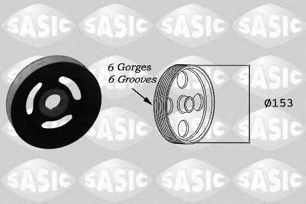 SASIC 2150004 Ремінний шків, колінчастий вал