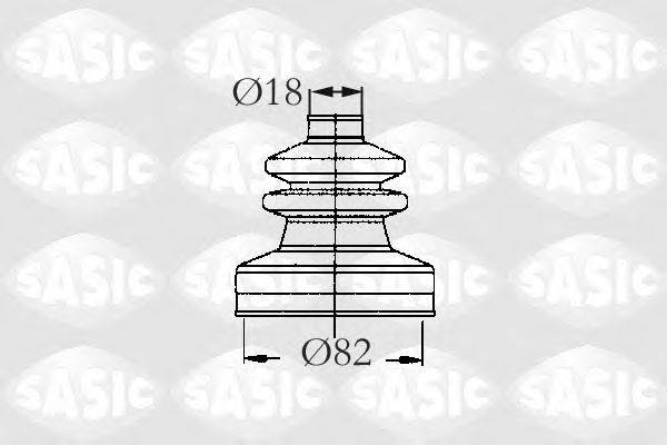 SASIC 2873713 Комплект пильника, приводний вал