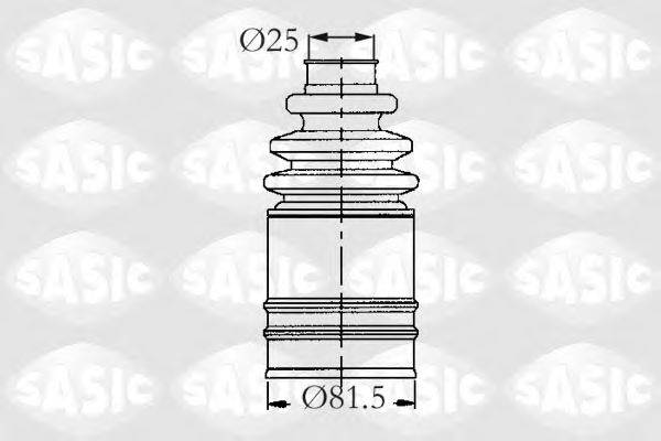 SASIC 2933553 Комплект пильника, приводний вал