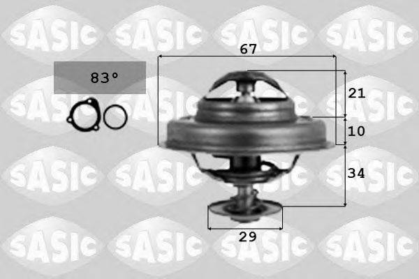 SASIC 4000368 Термостат, охолоджуюча рідина