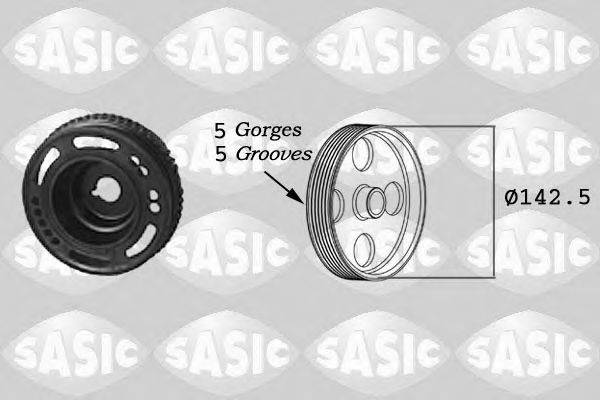 SASIC 2156013 Ремінний шків, колінчастий вал