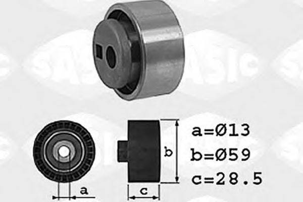 SASIC 1700001 Натяжний ролик, ремінь ГРМ