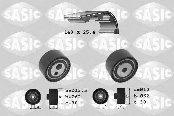 SASIC 1750026 Комплект ременя ГРМ