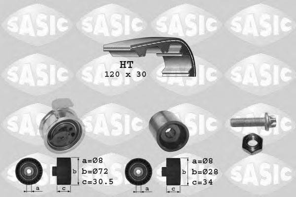 SASIC 1756013 Комплект ременя ГРМ