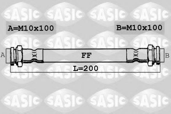 SASIC 6600034 Гальмівний шланг