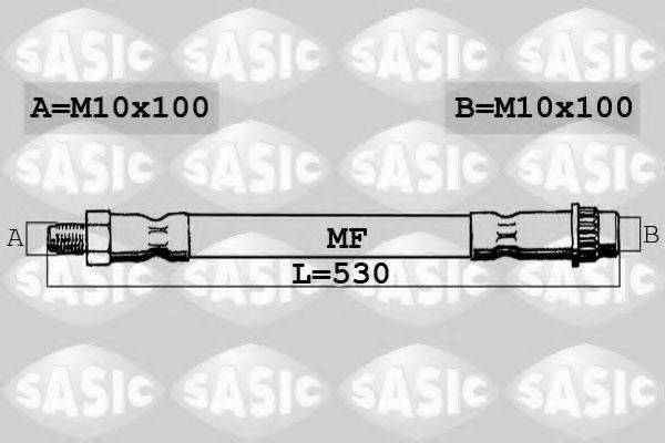 SASIC SBH0164 Гальмівний шланг