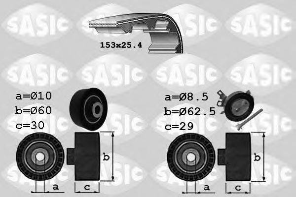 SASIC 1750029 Комплект ременя ГРМ