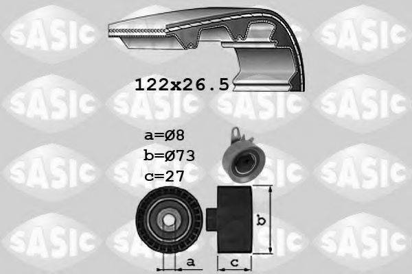 SASIC 1756042 Комплект ременя ГРМ