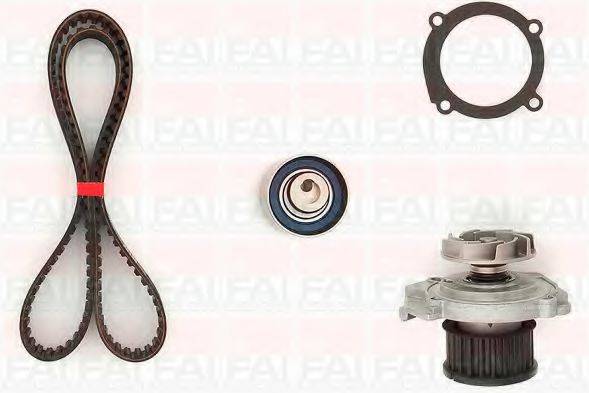 FAI AUTOPARTS TBK3716296 Водяний насос + комплект зубчастого ременя