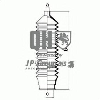 JP GROUP 1544700209 Пильовик, рульове управління