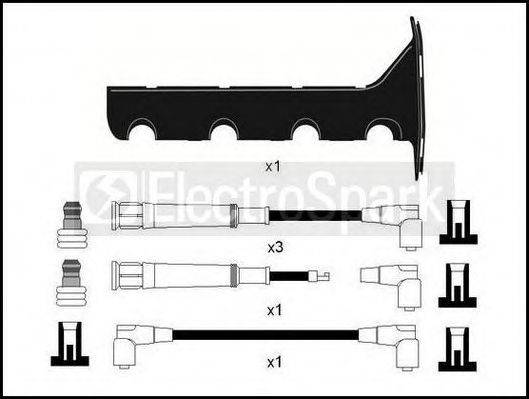 STANDARD OEK155T Комплект дротів запалювання