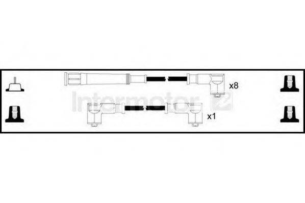 STANDARD 76292 Комплект дротів запалювання