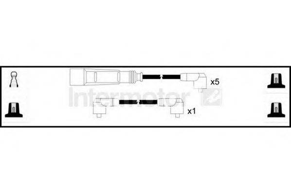 STANDARD 73474 Комплект дротів запалювання