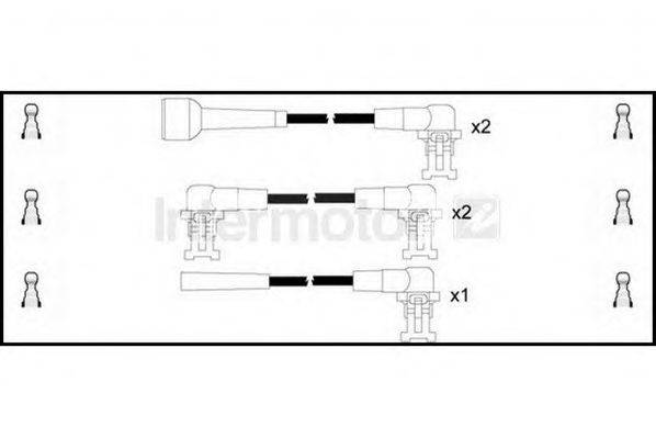 STANDARD 73480 Комплект дротів запалювання