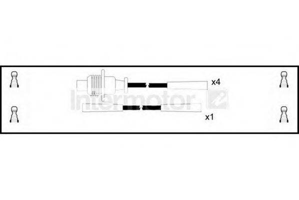 STANDARD 73330 Комплект дротів запалювання