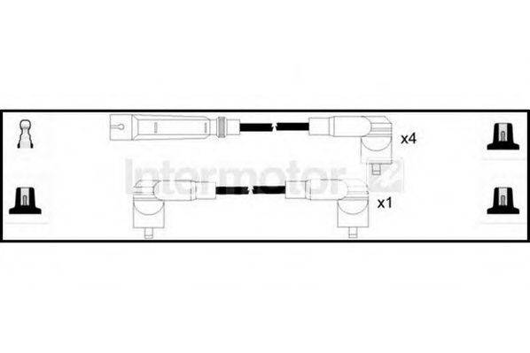 STANDARD 73835 Комплект дротів запалювання