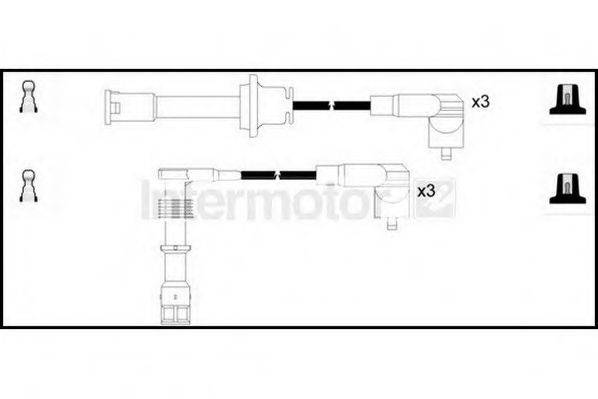 STANDARD 73881 Комплект дротів запалювання