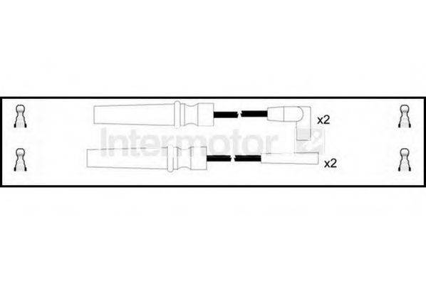 STANDARD 73902 Комплект дротів запалювання