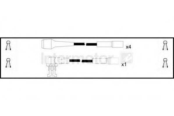 STANDARD 76010 Комплект дротів запалювання