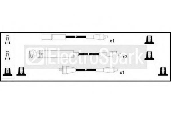 STANDARD OEK002 Комплект дротів запалювання