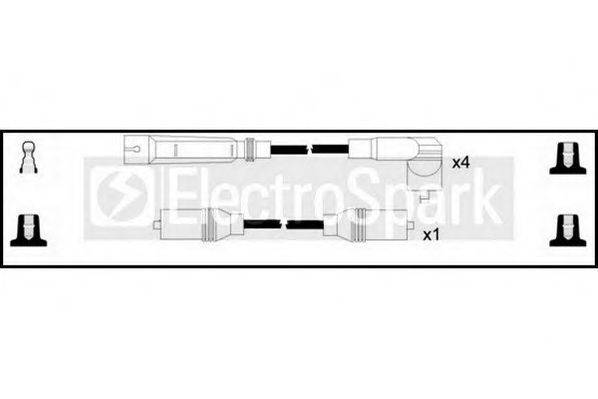 STANDARD OEK490 Комплект дротів запалювання