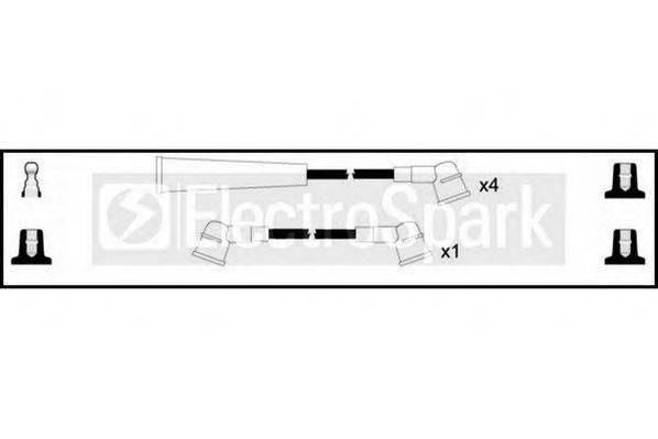 STANDARD OEK292 Комплект дротів запалювання