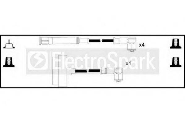 STANDARD OEK499 Комплект дротів запалювання