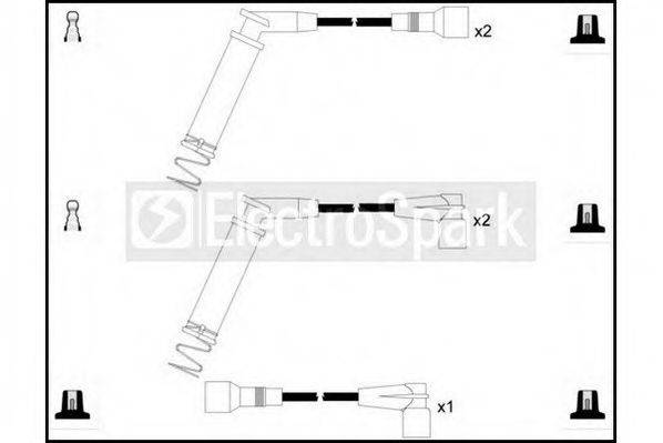 STANDARD OEK1030 Комплект дротів запалювання