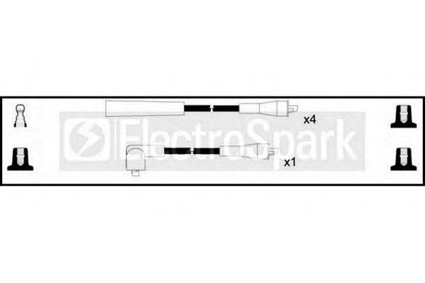 STANDARD OEK102 Комплект дротів запалювання