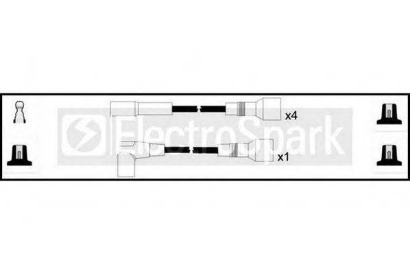 STANDARD OEK089 Комплект дротів запалювання