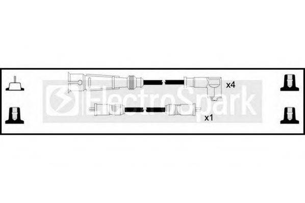 STANDARD OEK151 Комплект дротів запалювання