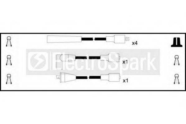 STANDARD OEK257 Комплект дротів запалювання