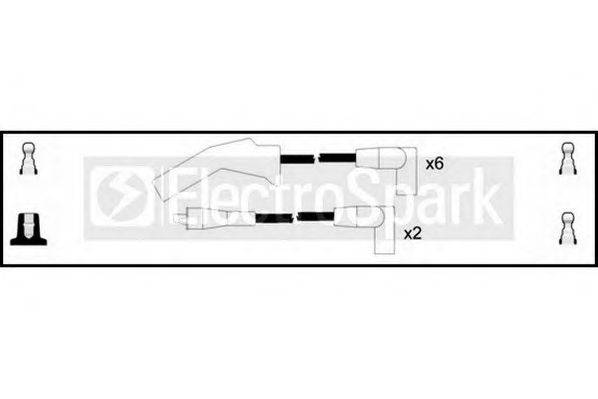 STANDARD OEK060 Комплект дротів запалювання